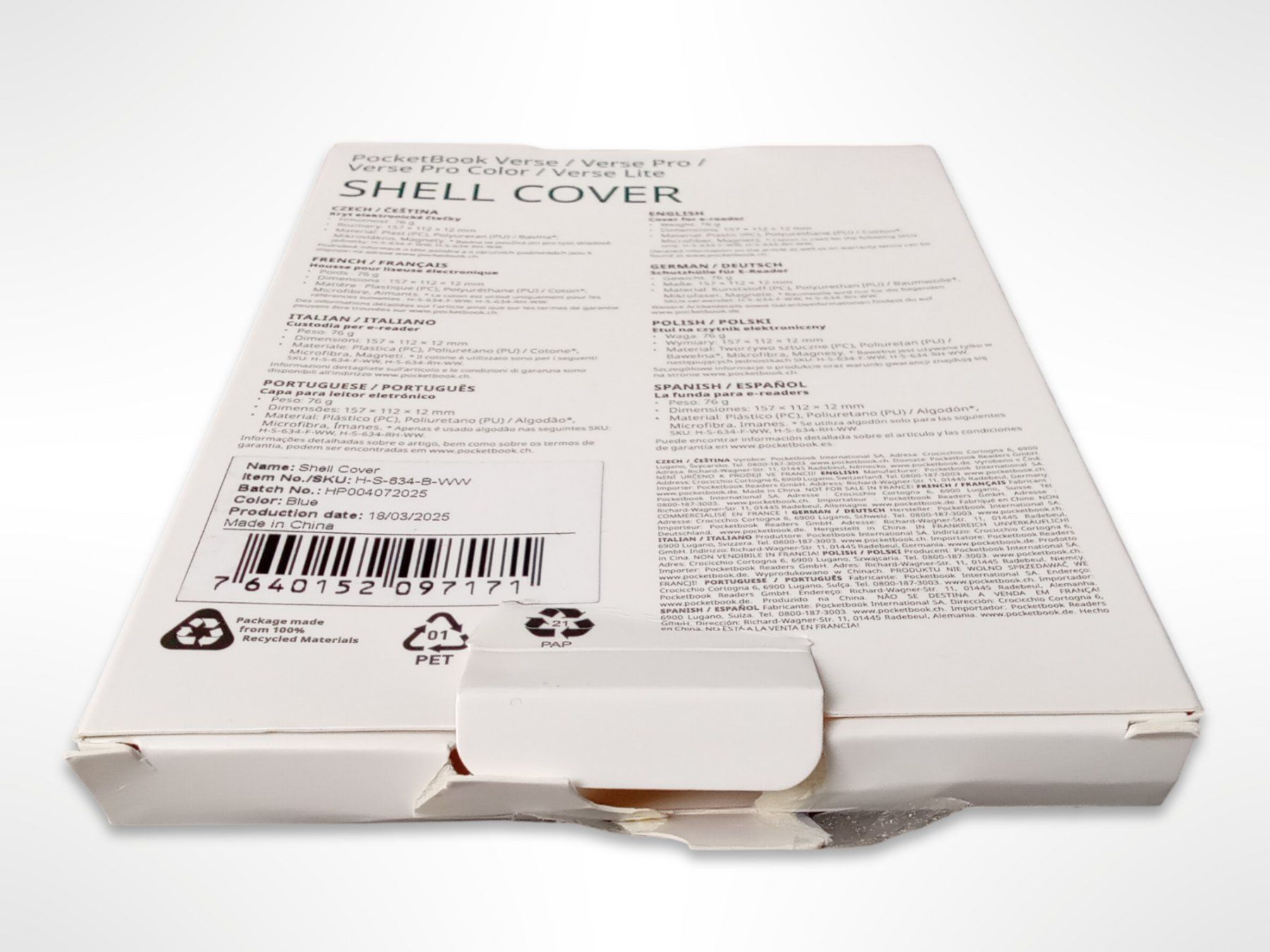 PocketBook Cover & Protezioni schermo: POCKETBOOK Schutzhülle E-reader – Nuovo (secondo la descrizione) da Suhr venduto da Restwert_Suhr 7
