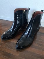 Hogan Glanzleder Stiefeletten, Schwarz Grösse 37.5 Neuwertig