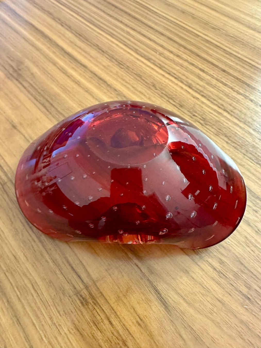 Murano Bicchieri: Vintage Murano Aschenbecher oder Schale Bullicante – Usato da Basel venduto da Pulcinella34 2