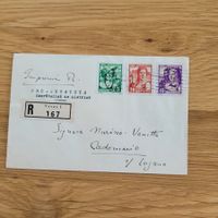 Brief Pro Juventute Vevey Lugano 1933