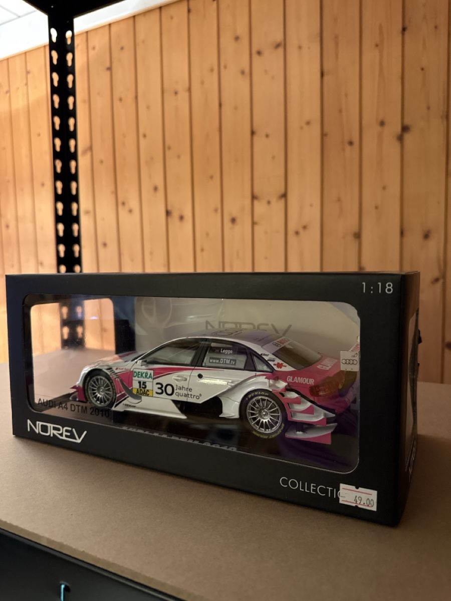 Norev Modellautos: Audi A4 DTM 2010, Norev, 1:18 – Neu und originalverpackt aus Lützelflüh-Goldb von flo_57xr