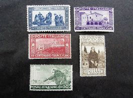 Briefmarken Italien 1926 ungebraucht