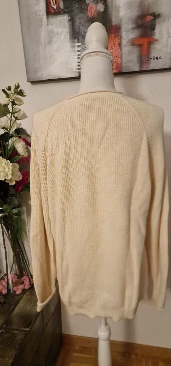 Gerry Weber Maglioni & Felpe: Gerry Weber Strickpullover, creme, Grösse 40, Top Zustand! – Usato da St. Gallen venduto da mania03 2
