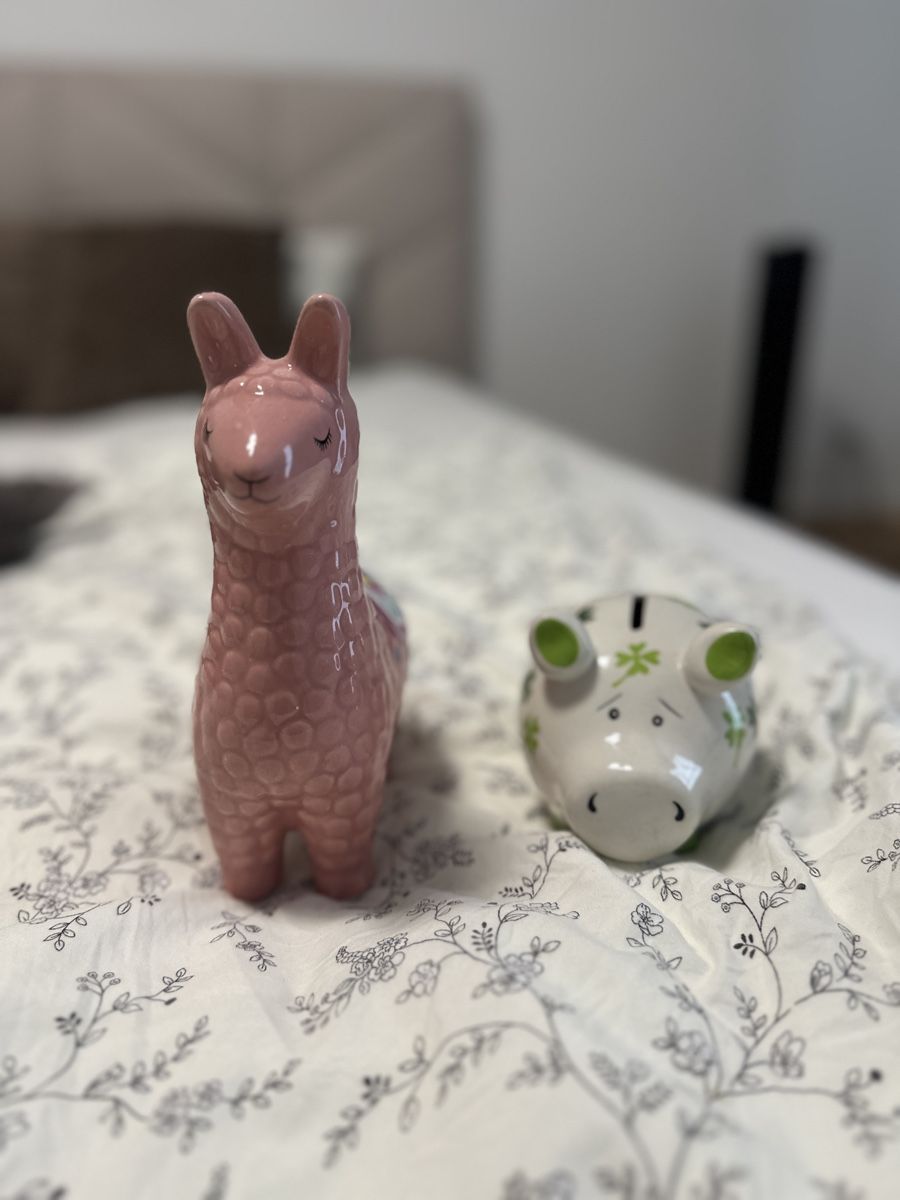 Tirelires: Sparschwein-Set Lama & Schwein  – Neuf (Voir description) à Kriens par Trisanzz