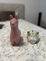 Sparschwein-Set Lama & Schwein 