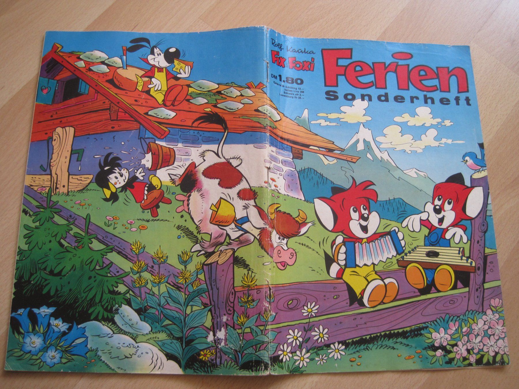 Comics: FIX & FOXI FERIEN Sonderheft   1969  Comic Selten – Gebraucht aus Gossau SG von Noryflory 2