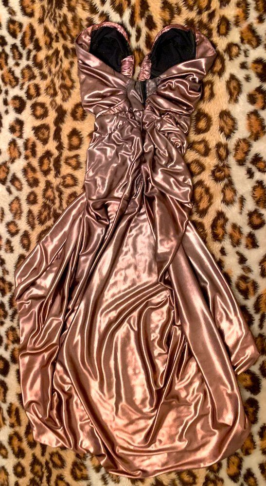 Vestiti: Elegantes Abendkleid Einzelstück handgefertigt – Usato da Wangen ZH venduto da olivia20 1