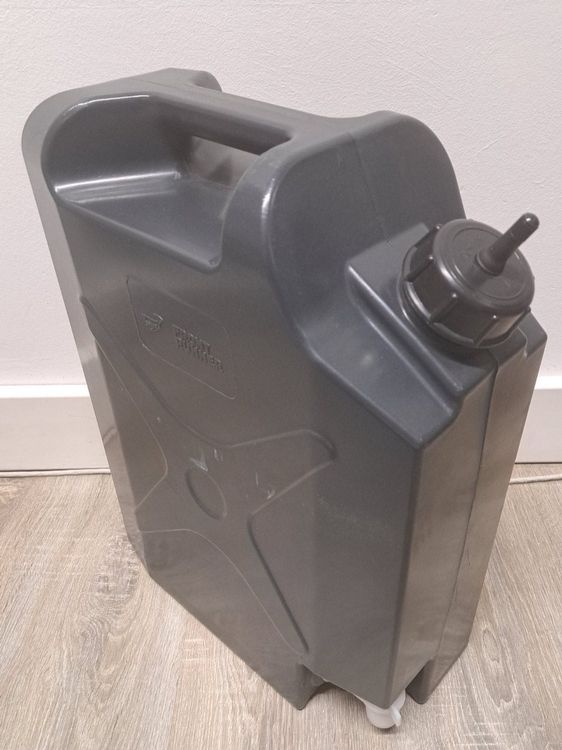 20L Wasserkanister Mit Hahn - Lebensmittelecht & Geruchsneutral Für Camping & Garten