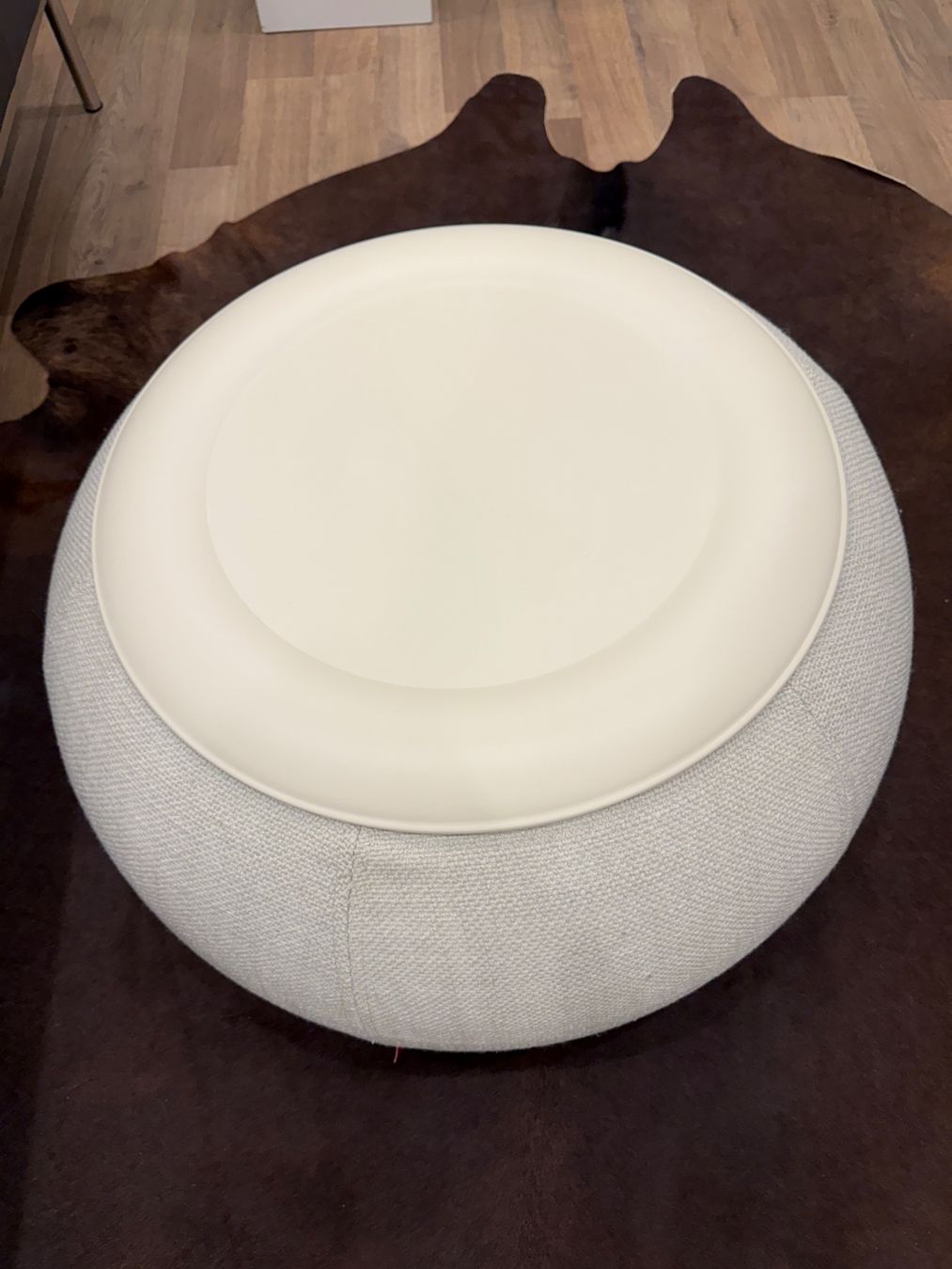 Fatboy Tavoli: Fatboy Dumpty, Beistelltisch Limestone – Nuovo e nell'imballaggio originale da Bachenbülach venduto da Broger118 5