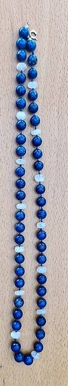 Catenine: Lapis Lazuli & Mondstein Edelstein Halskette – Usato da Wängi venduto da jav_h2yq 2