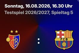 FC Basel-FC Barcelona Balkon D4 Rh7 1 Ticket