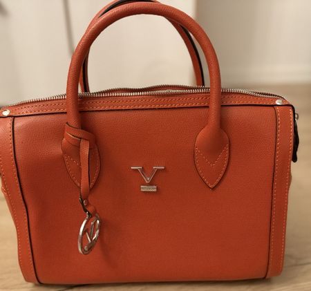 Versace Handtasche, orange, guter Zustand
