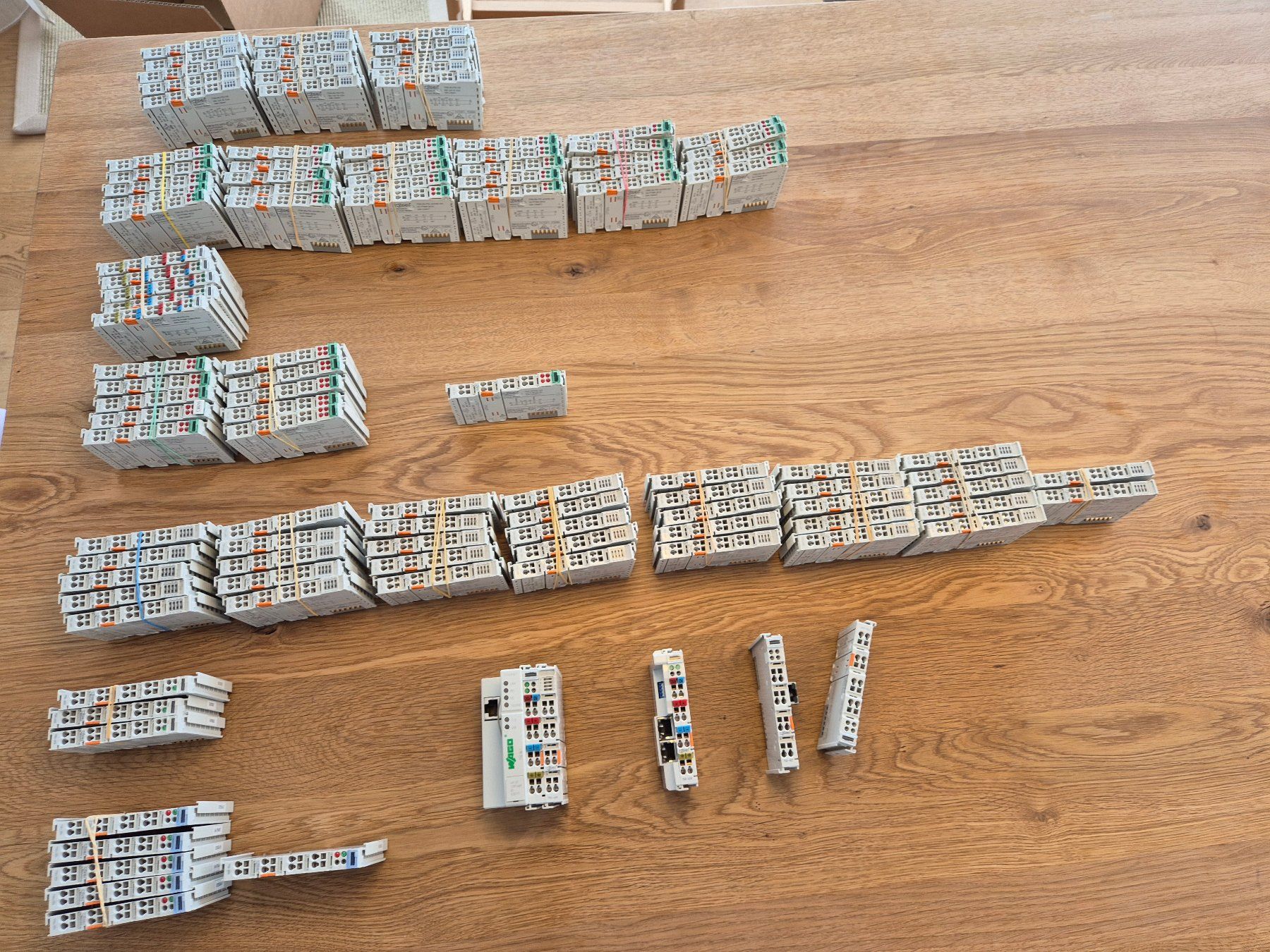 Wago Componenti elettronici: WAGO Controller 750-841 mit umfangreichen I/O Modulen – Usato da Appenzell Meister. venduto da Valdy3000