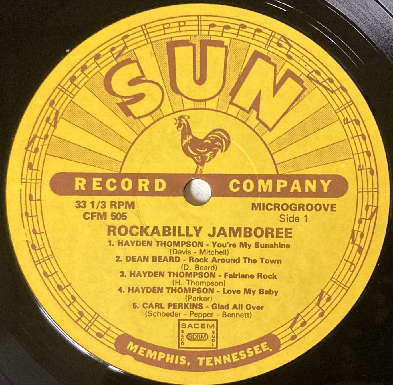 Schallplatten: DIVERS ARTISTES - ROCKABILLY JAMBOREE – Gebraucht aus Poliez-Pittet von Newtown-Records 2