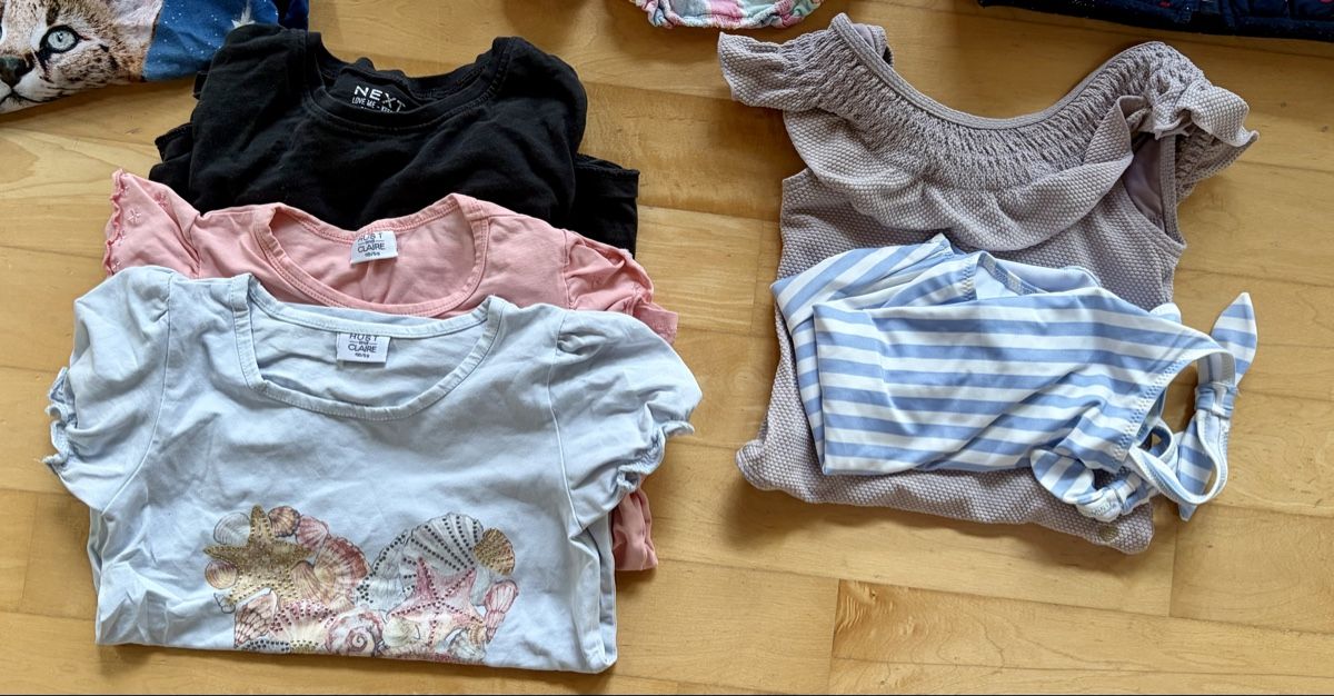 Ensembles coordonnés: Kleiderpaket Mädchen 110/116 – D'occasion à Cham par celinen123 5