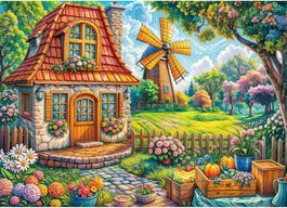 Huadada-Styl Puzzle 1000 Teile (335) - schön😊😊😊