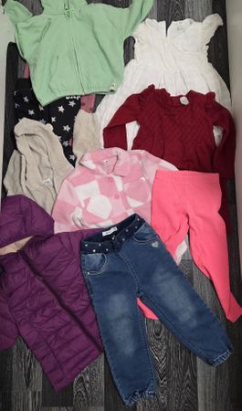 Mädchen Kleiderpaket Grösse 92