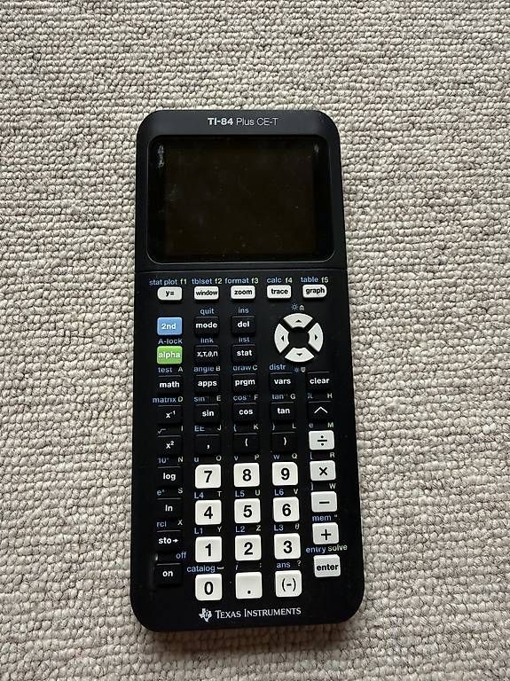 Taschenrechner: TI-84 Plus CE-T Taschenrechner – Gebraucht aus Davos Glaris von noa_59j8