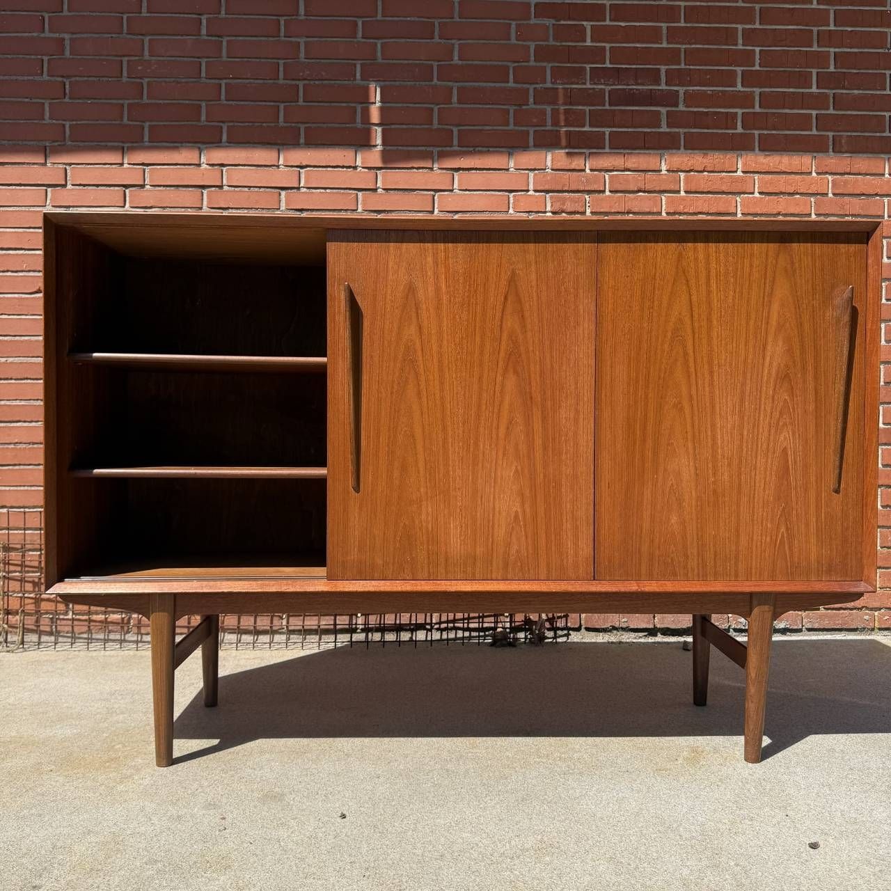 Cassettiere: Mid-Century Teak Sideboard Vintage Kommode #1 – Usato da Oberrieden venduto da Knut8 2