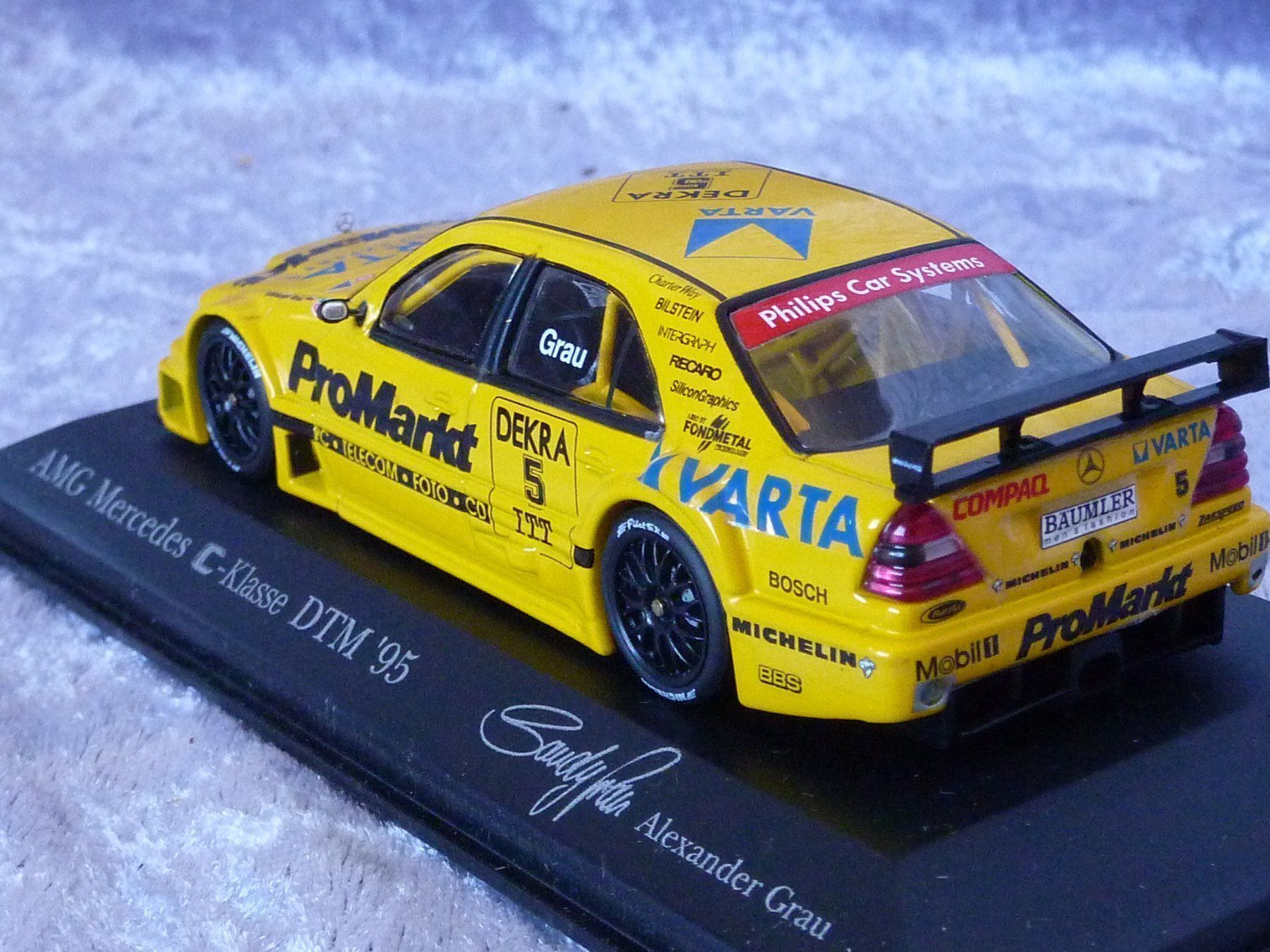 Minichamps Modellini d'auto: Mercedes DTM 1995 #5  1:43 – Nuovo e nell'imballaggio originale da Dürrenäsch venduto da modellautos4you 4