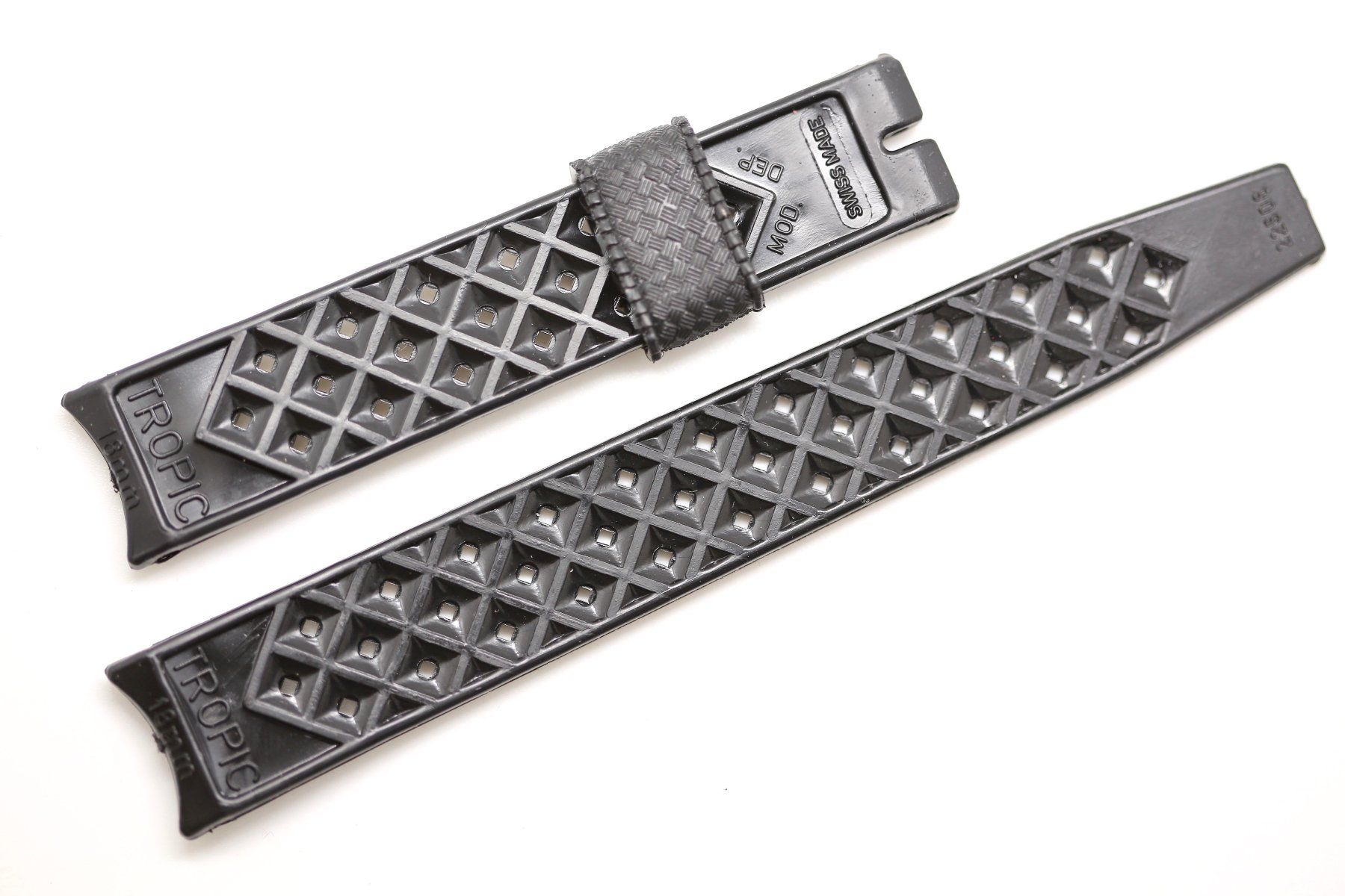 Uhren: Tropic Band Swiss Made 18mm – Neu (gemäss Beschreibung) aus Reinach BL von Han-Numismatik 1
