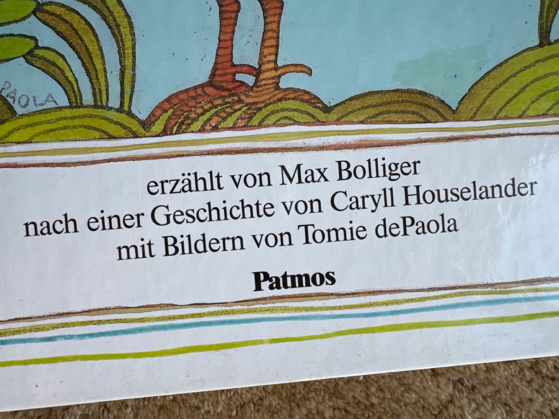 Libri: Pedro Eine Ostergeschichte - Max Bolliger – Usato da Aarau venduto da Kilauea 9
