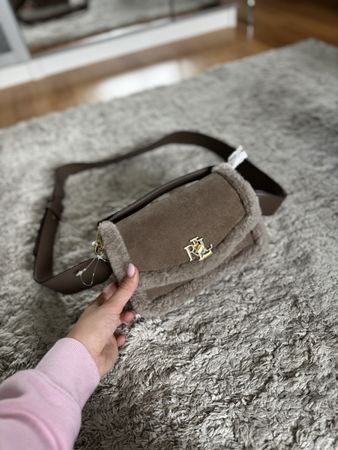 LAUREN RALPH LAUREN LEATHER BAG