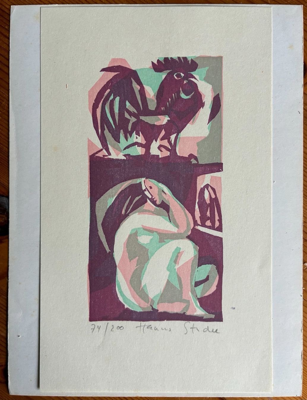 Gravures: gravure de Hanns Studer – D'occasion à Moutier par Lebaladin63