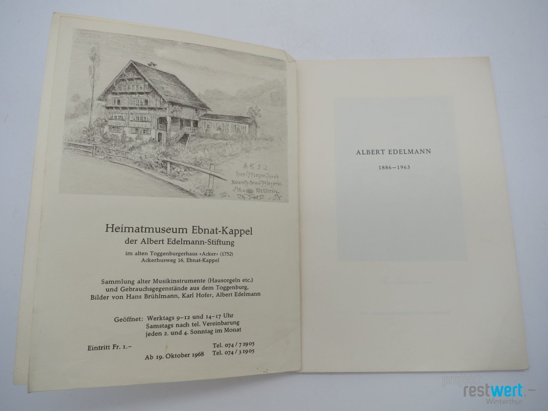 Libri: LOTHAR KEMPTER Albert Edelmann – Usato da Winterthur venduto da Restwert_Winterthur 2