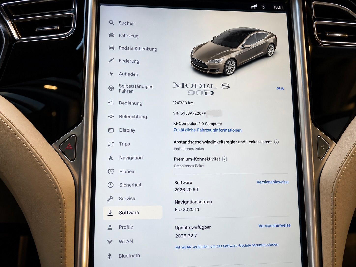 Tesla Autos: Tesla Model S 90D super zustand – Gebraucht aus Diessenhofen von ilovetouch10 8