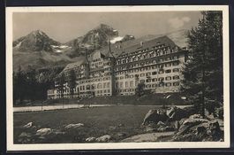 AK St. Moritz, Hotel Suvrettahaus, 1931
