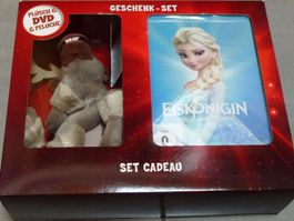 WALT DISNEY: Die Eiskönigin: SET Plüsch+DVD OVP!!!!!!