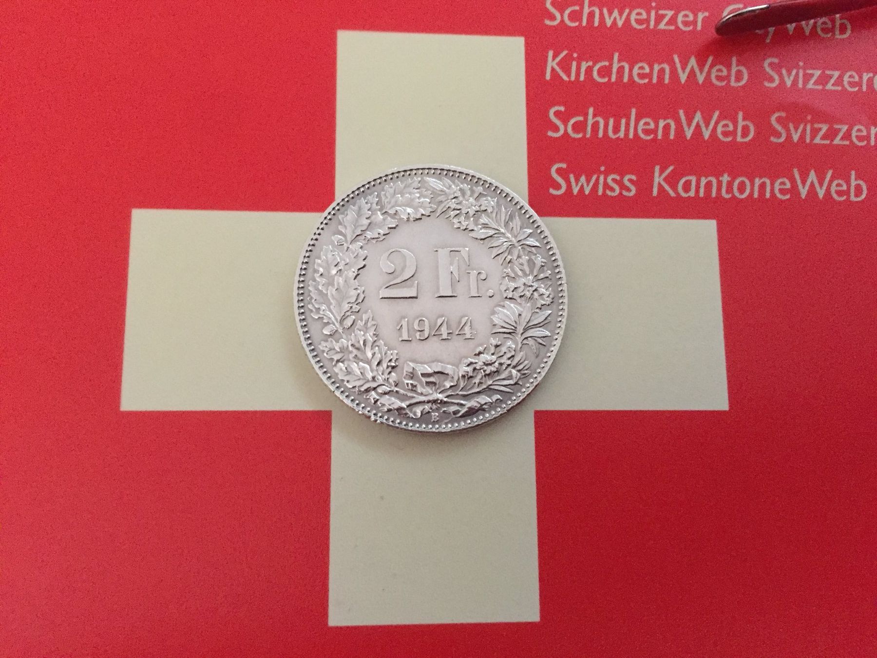 Tutti le monete: 2 Franken 1944 vz – Usato da Elsau venduto da herbybay 4