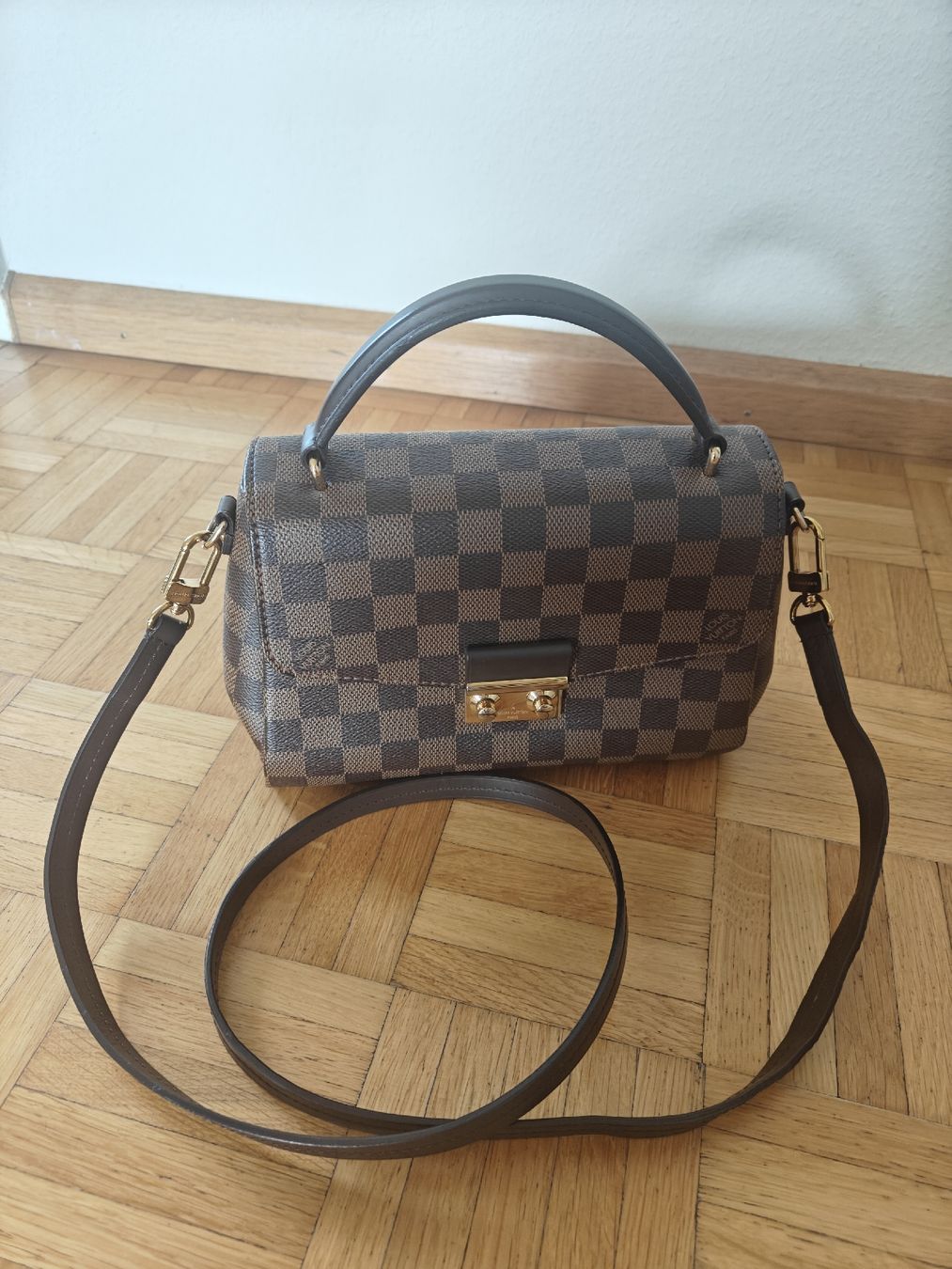 Louis Vuitton Taschen für Damen: Louis Vuitton Croisette Damier Ebene – Gebraucht aus Birsfelden von pepponen 2