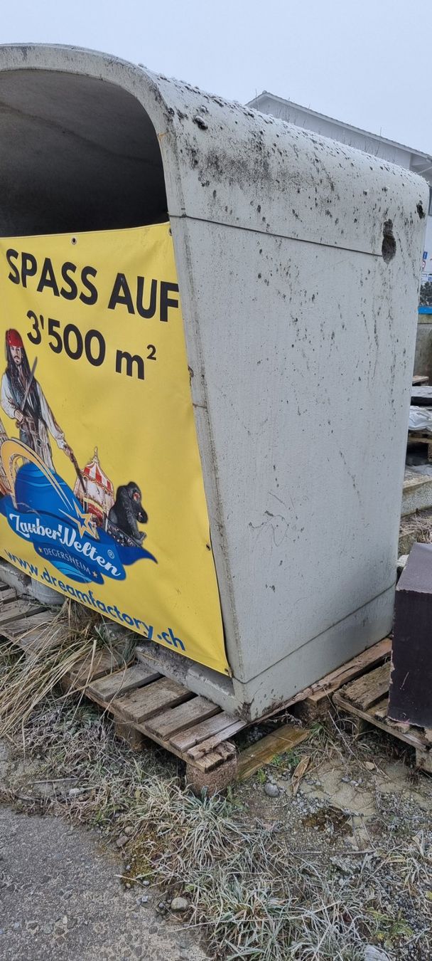 Contenitori edile: Beton-Container Unterstand (Occasion) – Usato da Gossau SG venduto da juergDaenzer 5