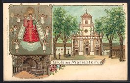 Litho Mariastein, Wallfahrtskirche, Unte