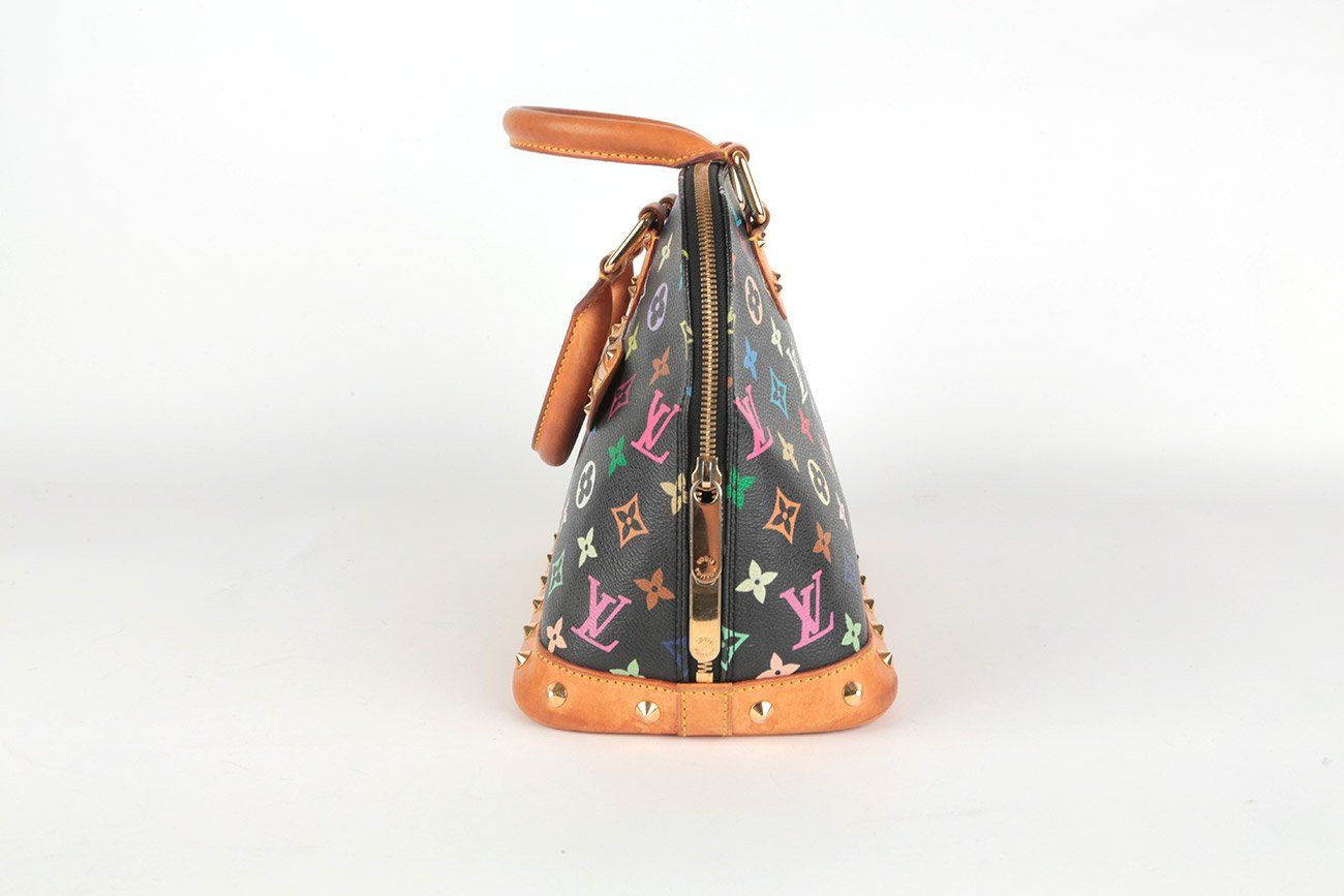 Louis Vuitton Borse da donna: Sac Alma noir Monogram multicolor Louis Vuitton – Usato da Delémont venduto da Le38.shop 2