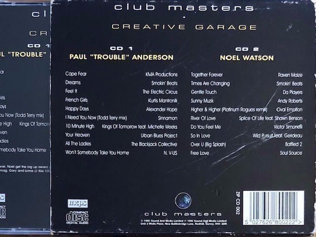 CD: Various – Creative Garage – Usato da Martigny venduto da jereq 1