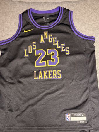 Los Angeles Lakers #23 James Trikot - City Edition L