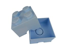Lego Aufbewahrungsbox Hellblau