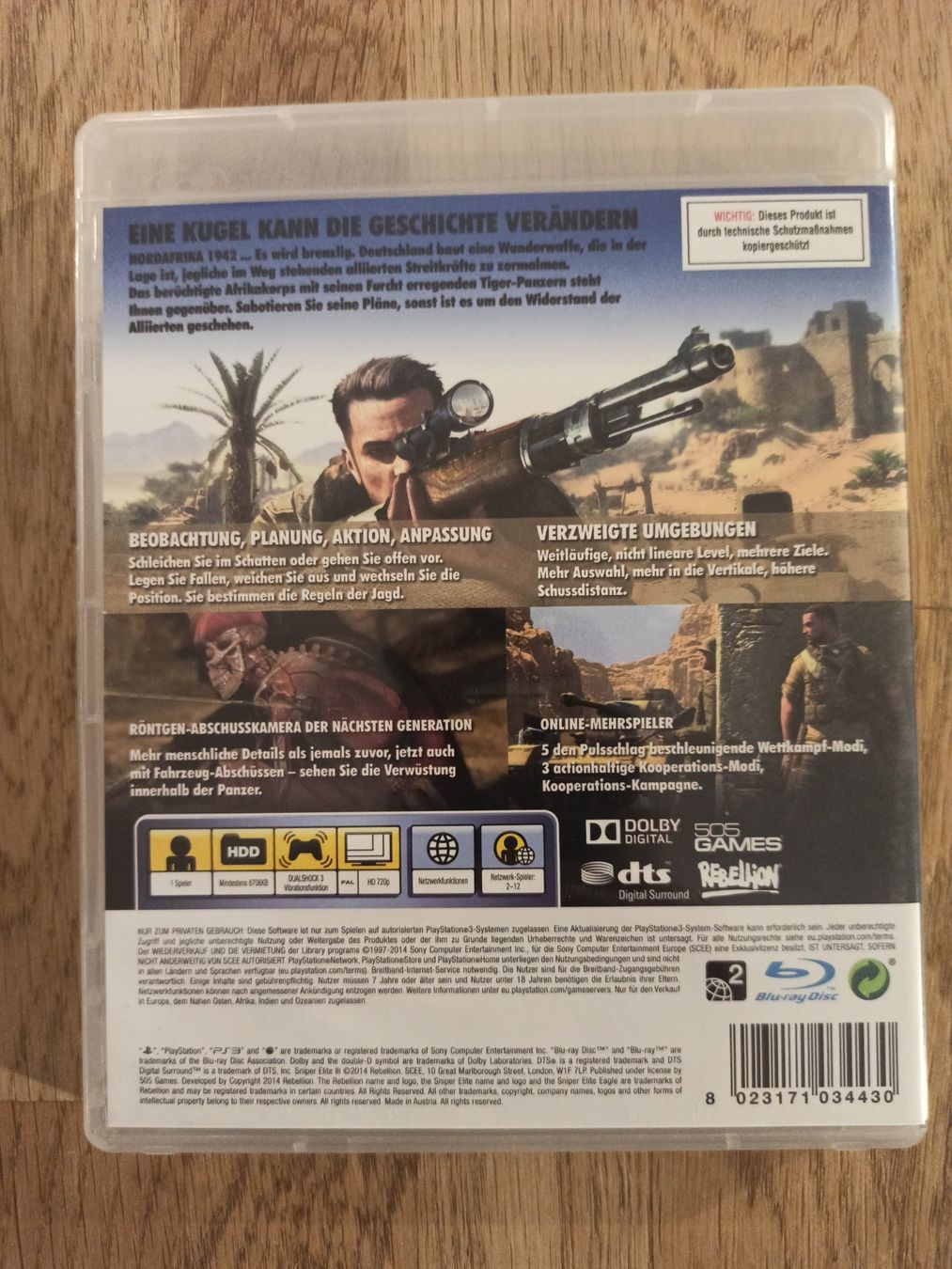 Giochi: Sniper Elite III PS3 – Usato da Oberweningen venduto da mar_87mx 1