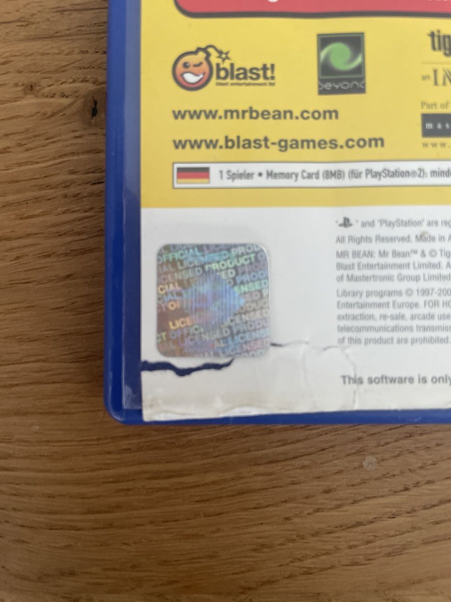 Spiele: Mr Bean Ps2 – Gebraucht aus Hagendorn von masterchieff 3
