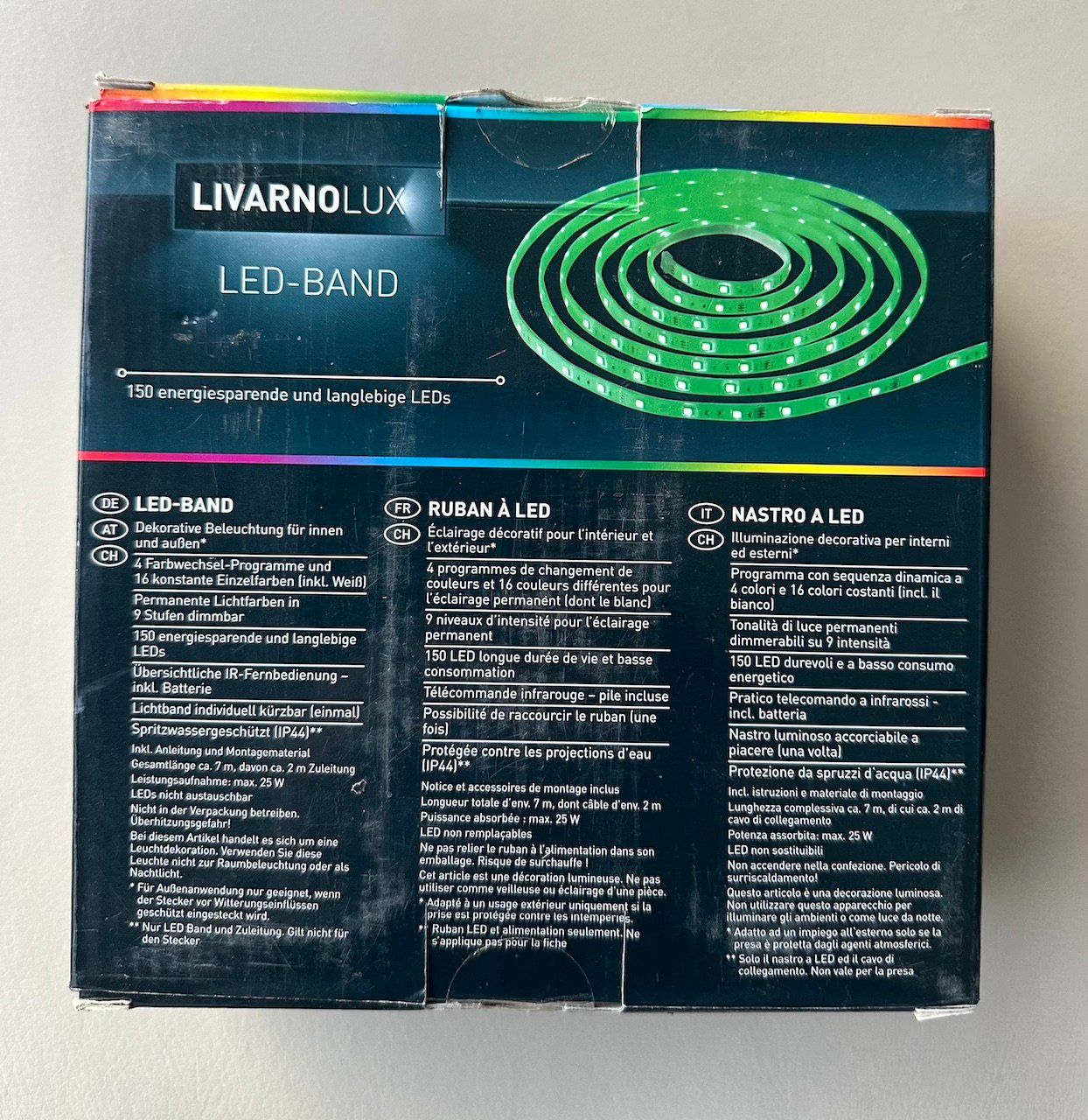 Lichterketten & Leisten: LED - Band  5m – Neu und originalverpackt aus Ried-Brig von Challi 1