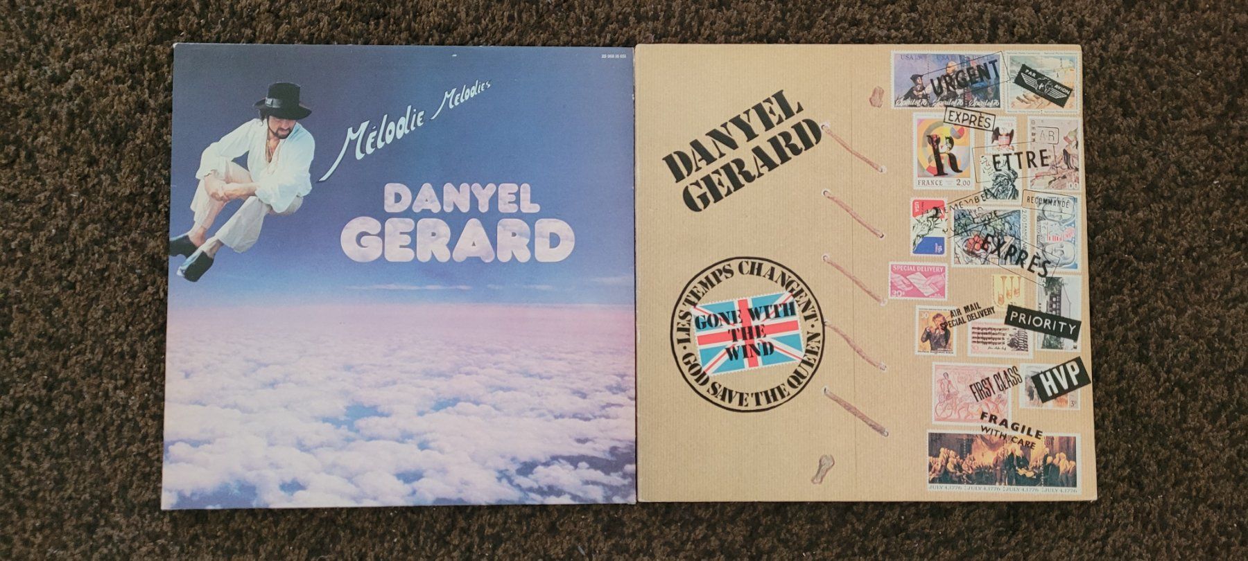 Dischi in vinile: 2 LP  Danyel Gérard – Usato da Martigny venduto da MZ-67
