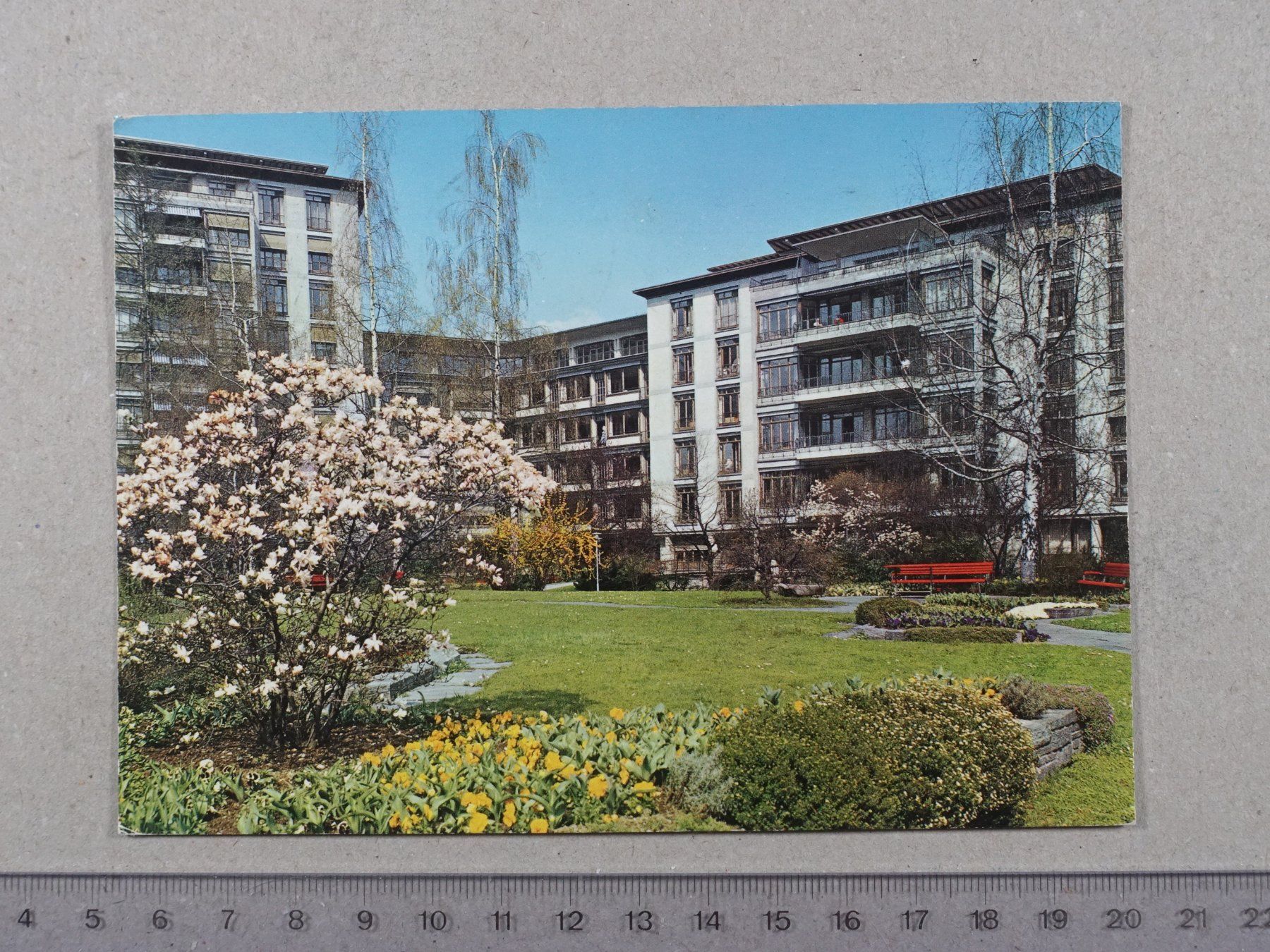 Cartoline postali: Zürich, Kantonsspital, 1972 – Usato da Lenzburg venduto da fh1