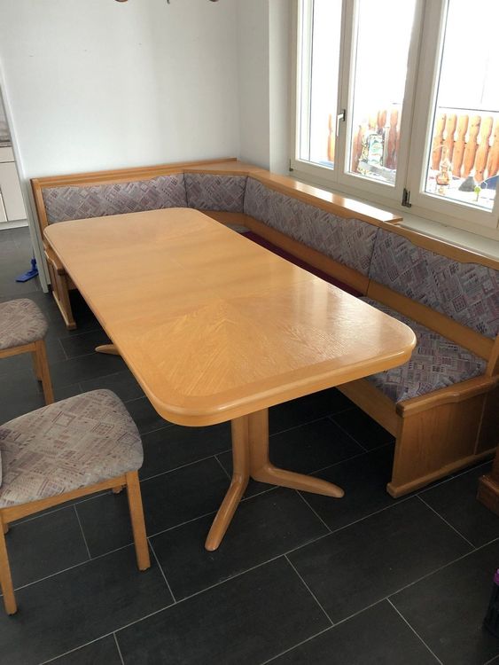 Eckbank Mit Tisch Ausziehbar Modern 1