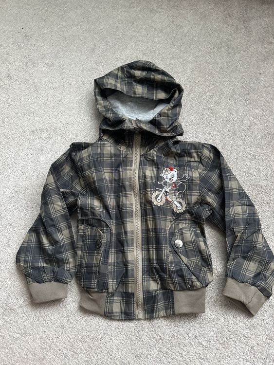 NAME IT Jungen Jacke Übergangsjacke - Mit Kapuze Und Reflektierenden Details