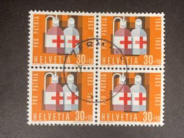 Schweiz 1963 Pro Patria 30 Rotes Kreuz gest. Zermatt