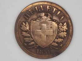 2 rappen 1851