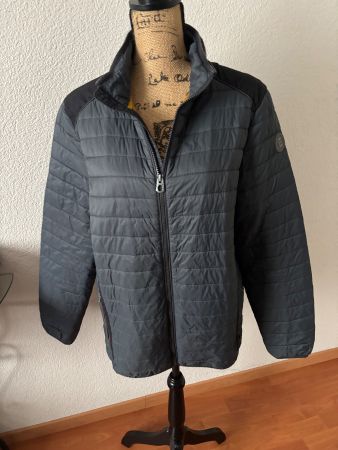Steppjacke Hybridjacke Globetrotter M Grau